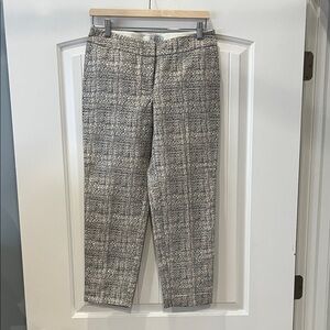 Boden Gray Metallic Women's Cropped Pants